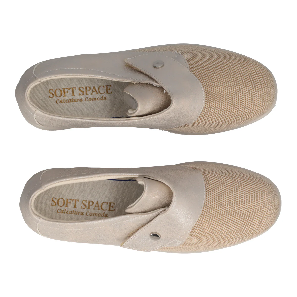 Pantofole Comfort Donna Beige - Image 5