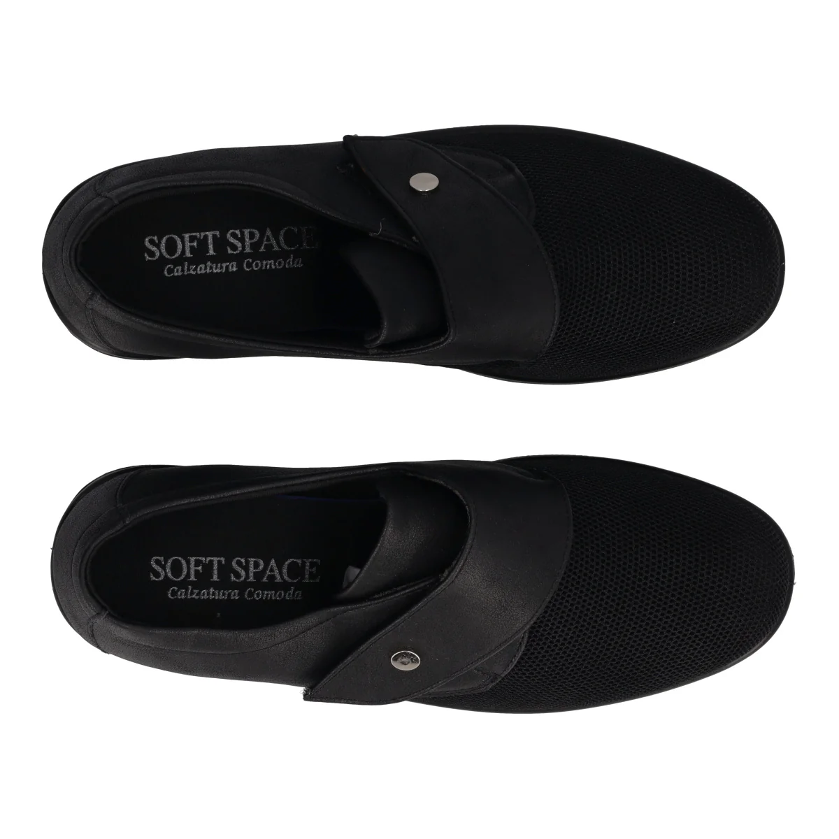 Pantofole Comfort Donna Nere - Image 5