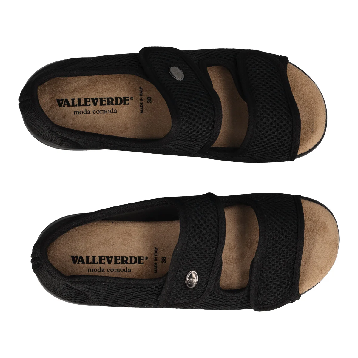 Pantofole Donna Nere Comfort - Image 5