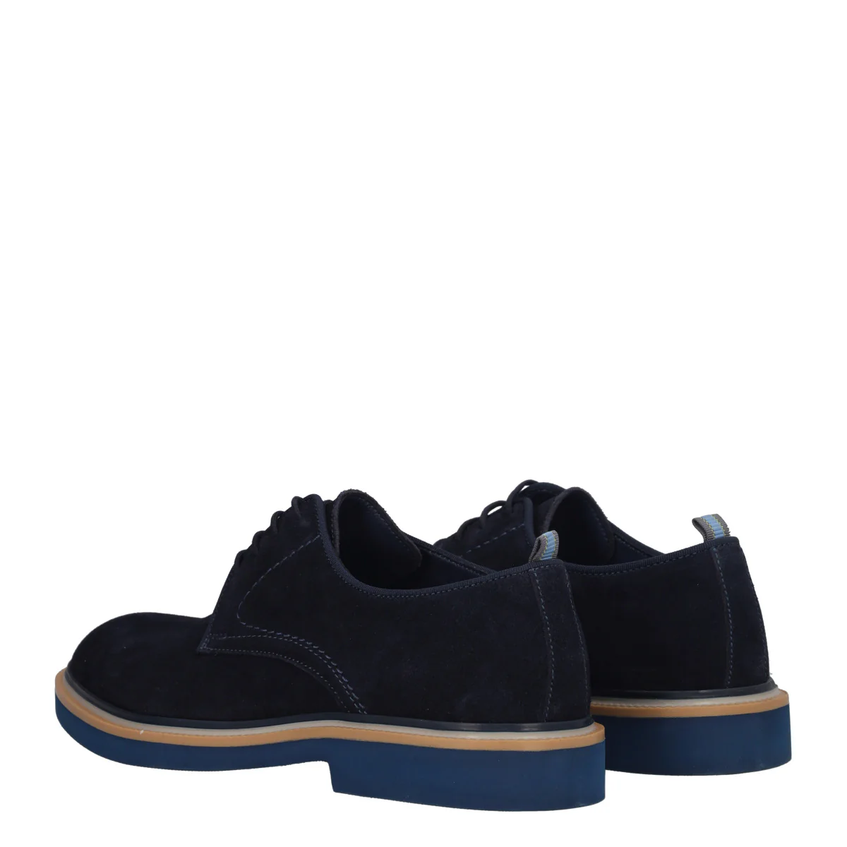 PARK Stringate Uomo Blu in Pelle - Image 4