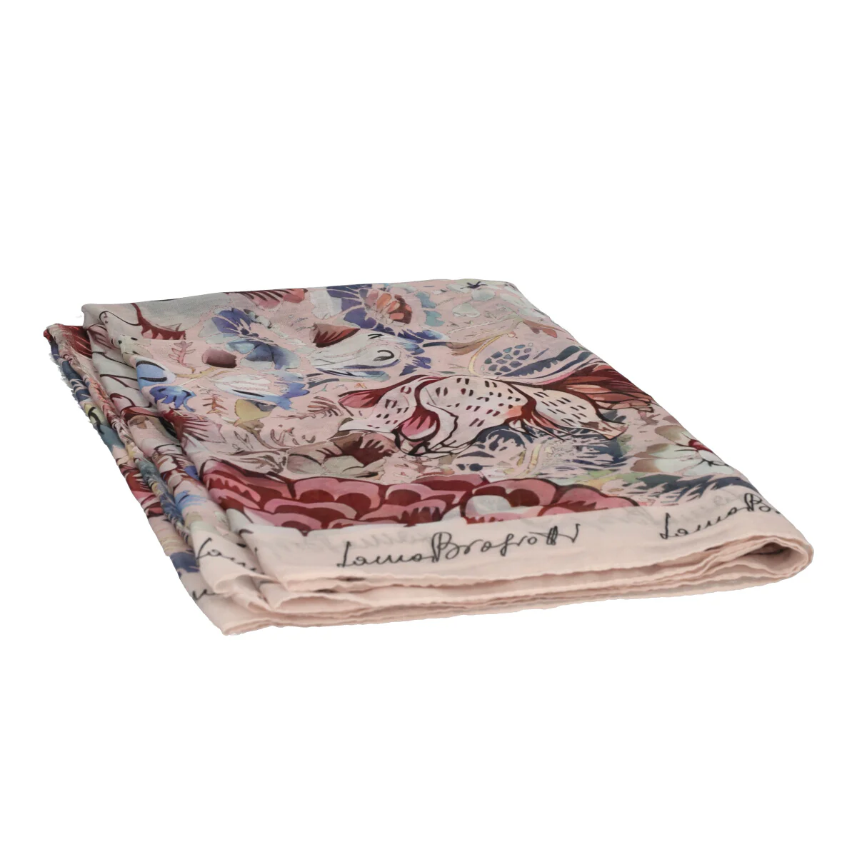 Pashmina Donna Rosa Retrò Voille - Image 3