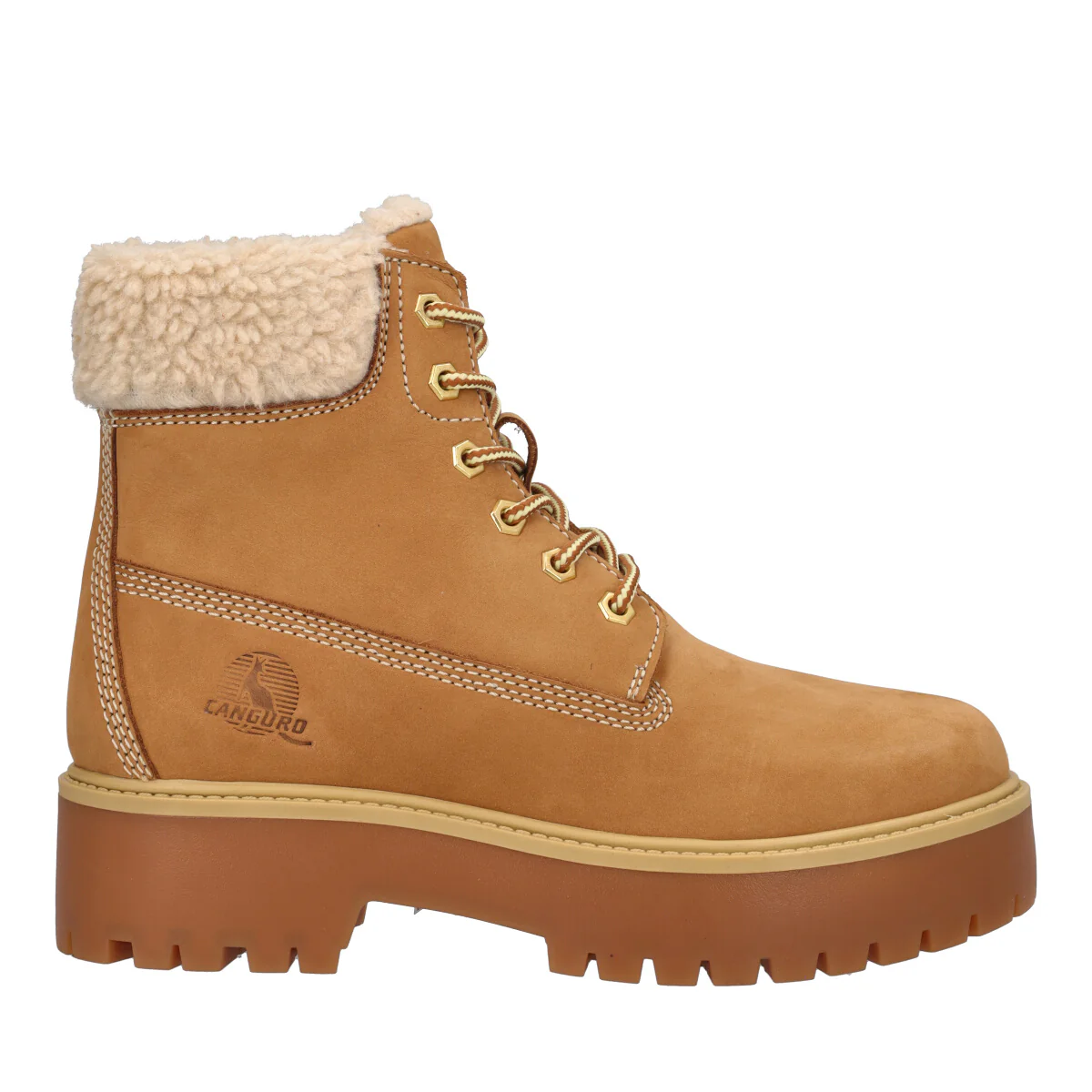 Polacchi Donna Beige in pelle