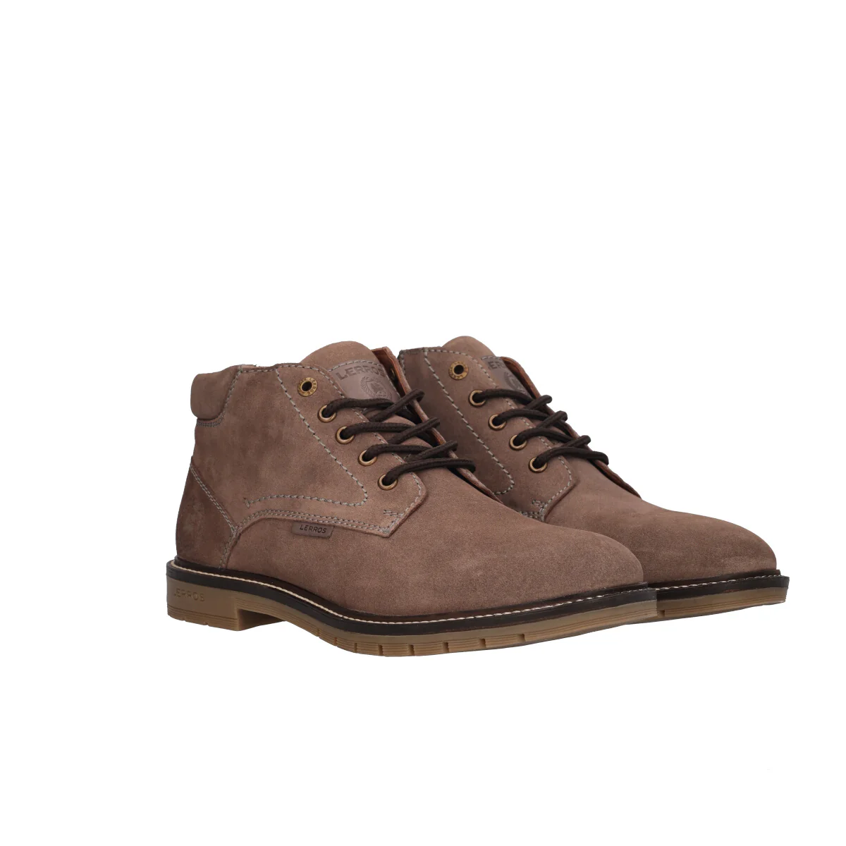Polacchi Uomo Taupe in Pelle - Image 3