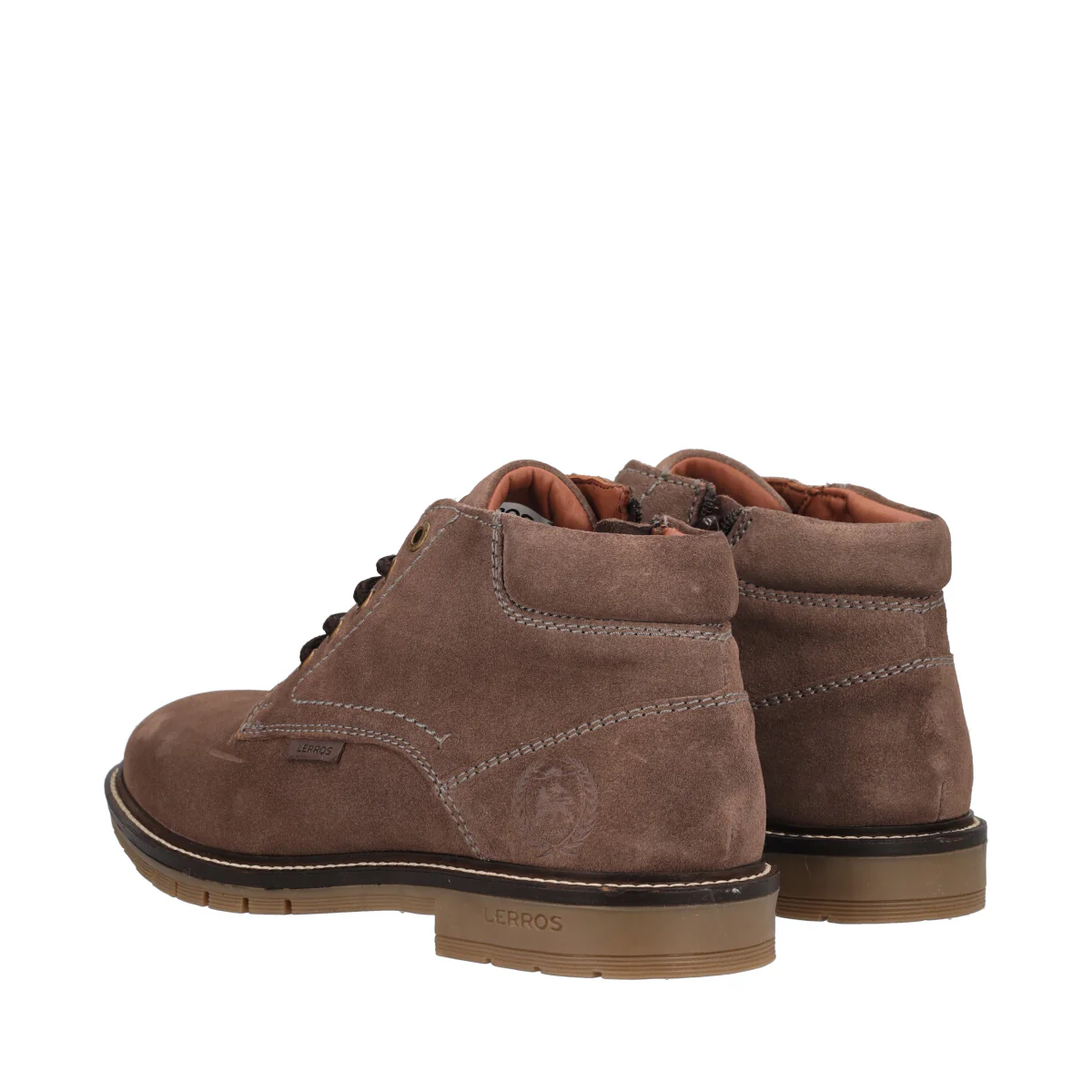 Polacchi Uomo Taupe in Pelle - Image 4