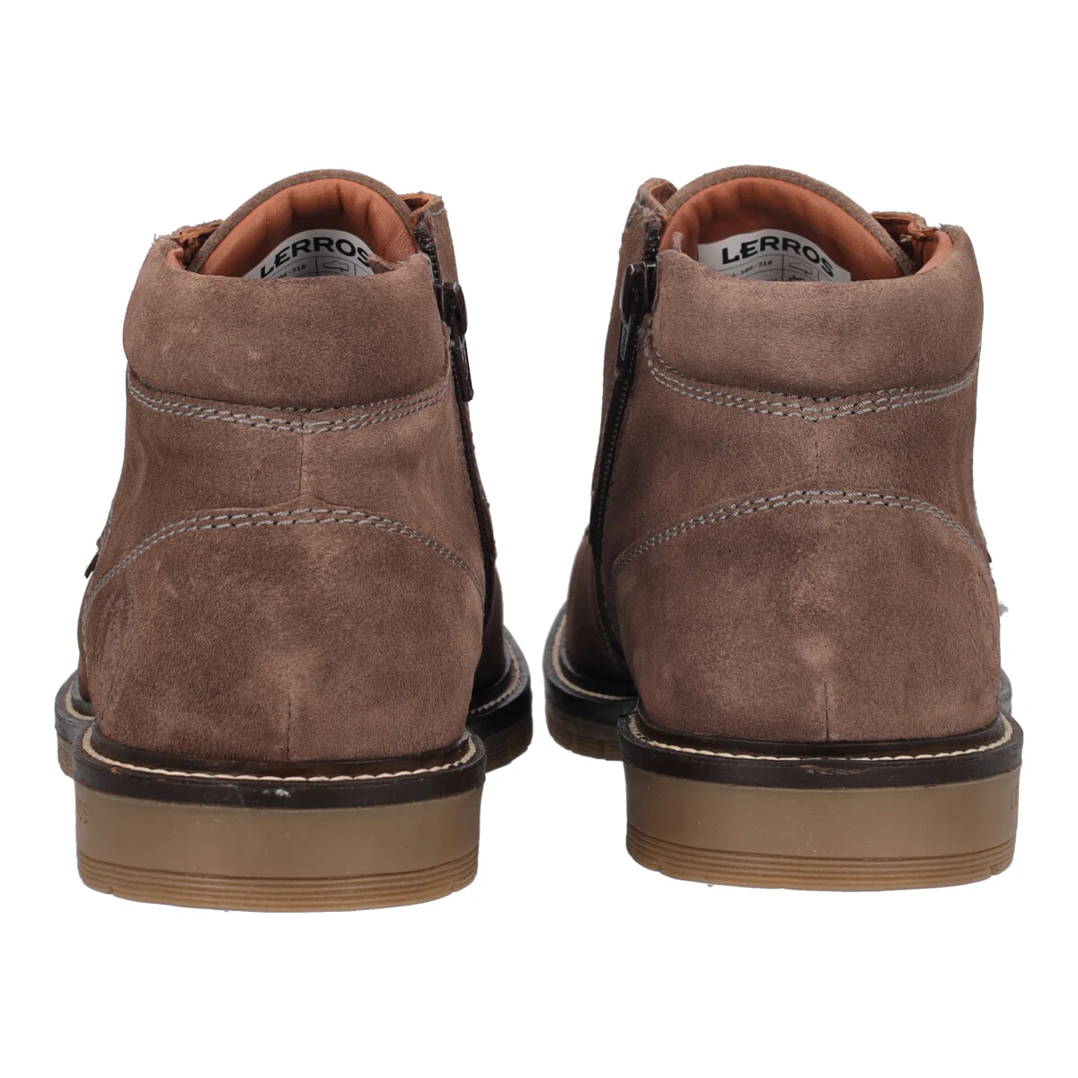 Polacchi Uomo Taupe in Pelle - Image 5
