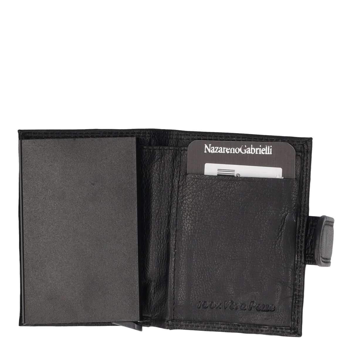 Porta carte Uomo Ejector protezione RFID - in Pelle - Image 3