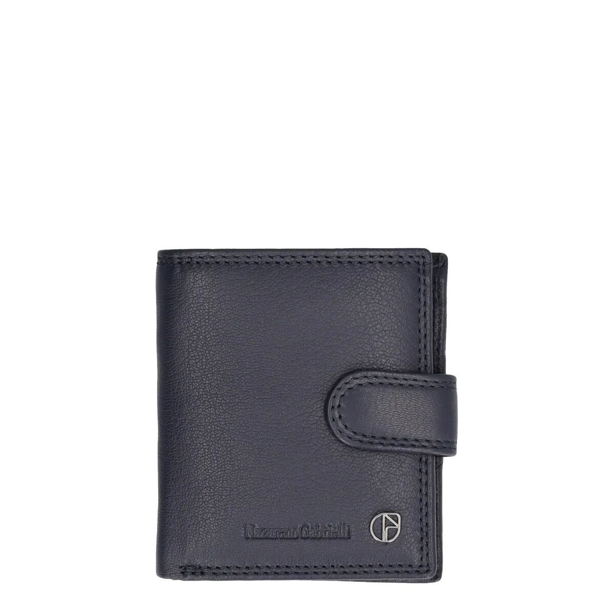 Portafogli Uomo Blu in Pelle