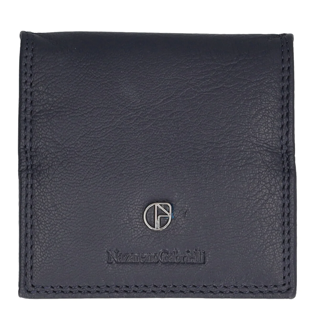 Portamonete Uomo Blu in Pelle
