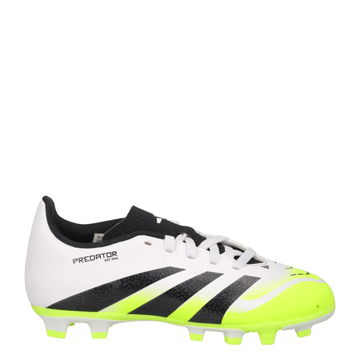 PREDATOR CLUB FG MG Scarpe da Calcio Junior Bianche e Nere - Image 3