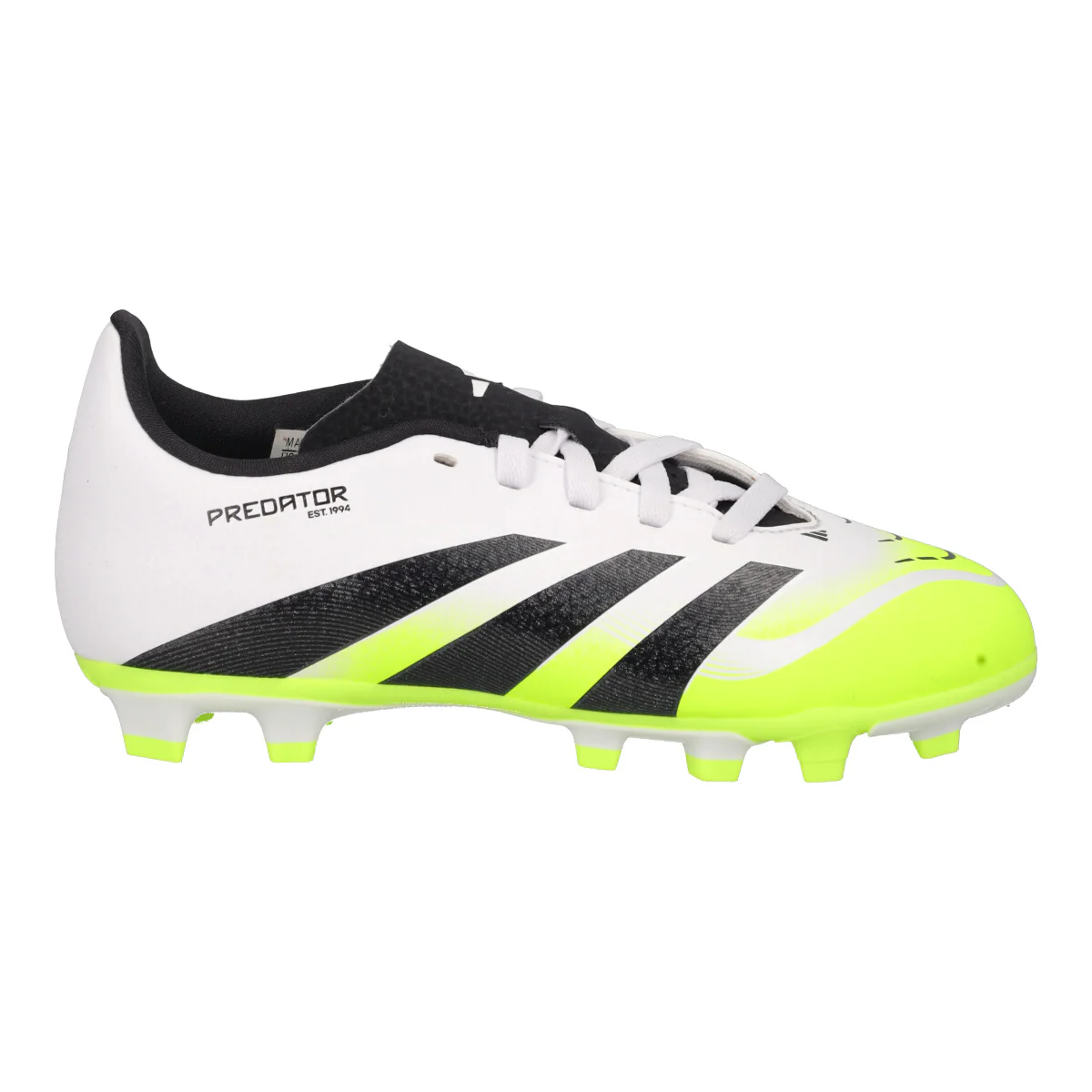 PREDATOR CLUB FG MG Scarpe da Calcio Junior Bianche e Nere - Image 5