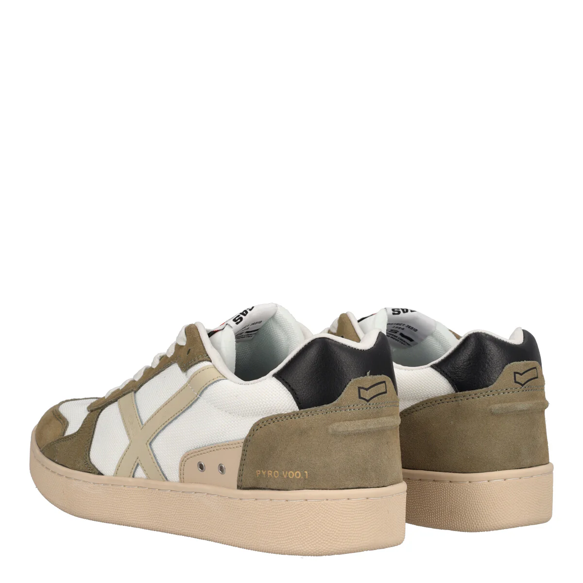 PYRO SUMMER MIX Sneakers Uomo Verde Militare - Image 4