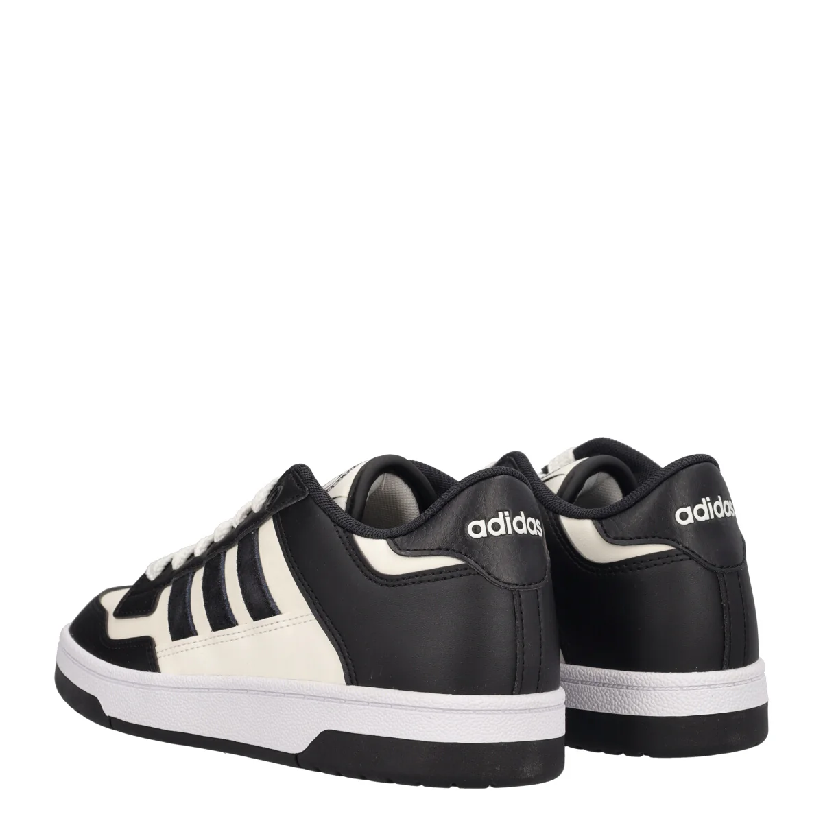 RAPID COURT LOW J Sneakers Ragazzi Bianche e Nere - Image 4