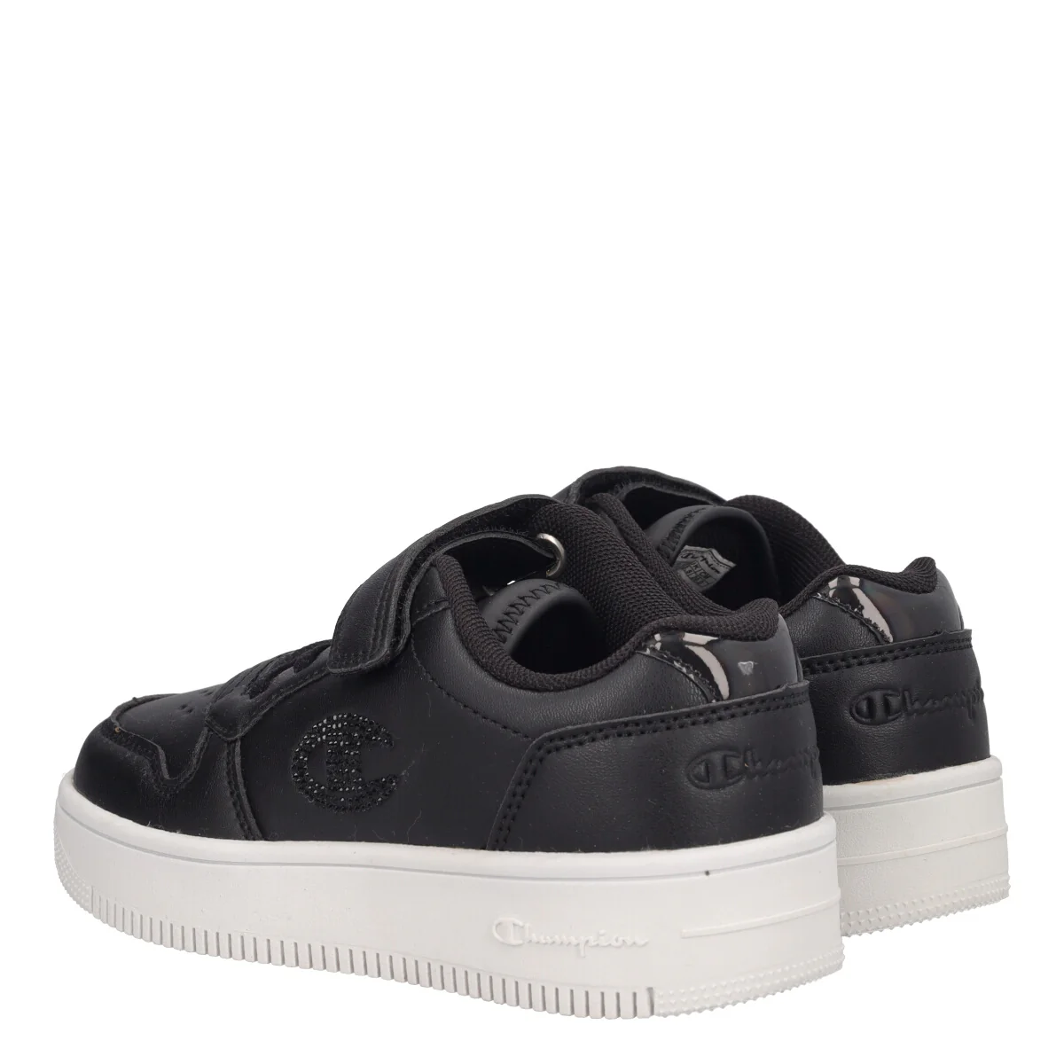 RD18 PLATFORM GLITTER G PS Sneakers Bambina Nere - Image 4