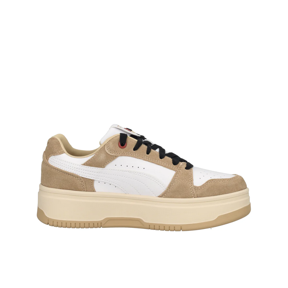 REBOUND FEMME LOW ANIMAL Sneakers Donna Beige, Bianca e Animalier - Image 2