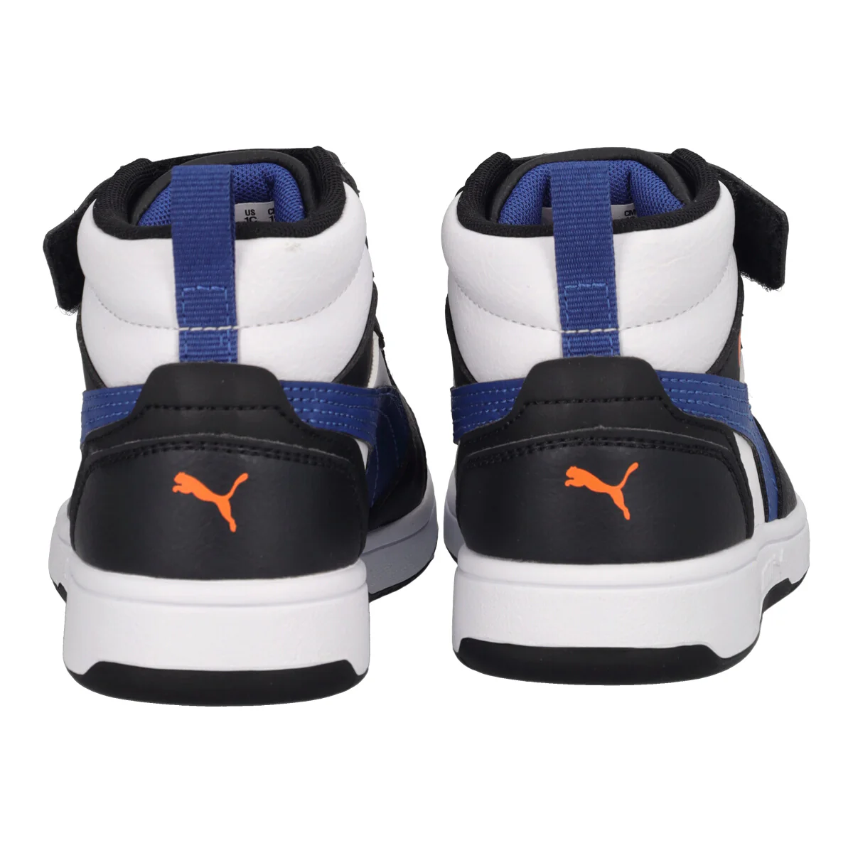 REBOUND V6 MID AC PS Sneakers Junior Blu, Nere e Bianche - Image 5