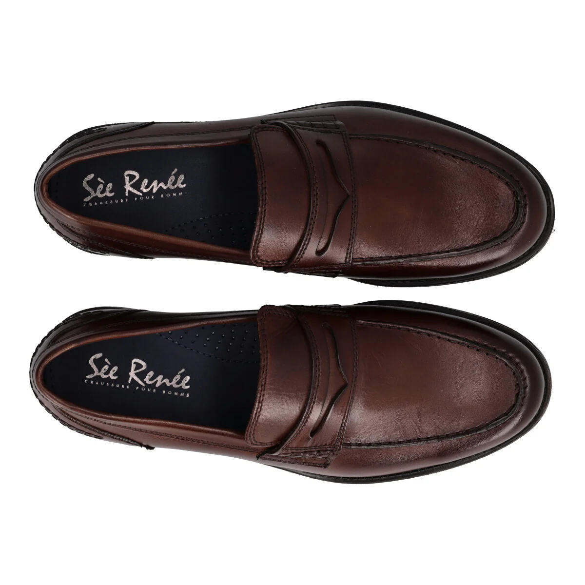 Rian Mocassini Uomo Marroni in Pelle - Image 5