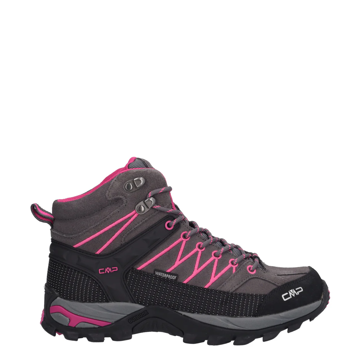 RIGEL MID WMN Trekking Donna Grigie e Fuxia