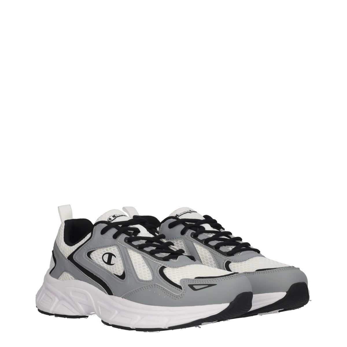 RT25 MESH Sneakers Running Uomo Grigie e Bianche - Image 3