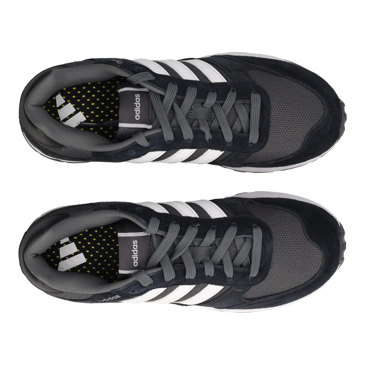 RUN 80S Sneakers Uomo Grigie in Pelle - Image 5