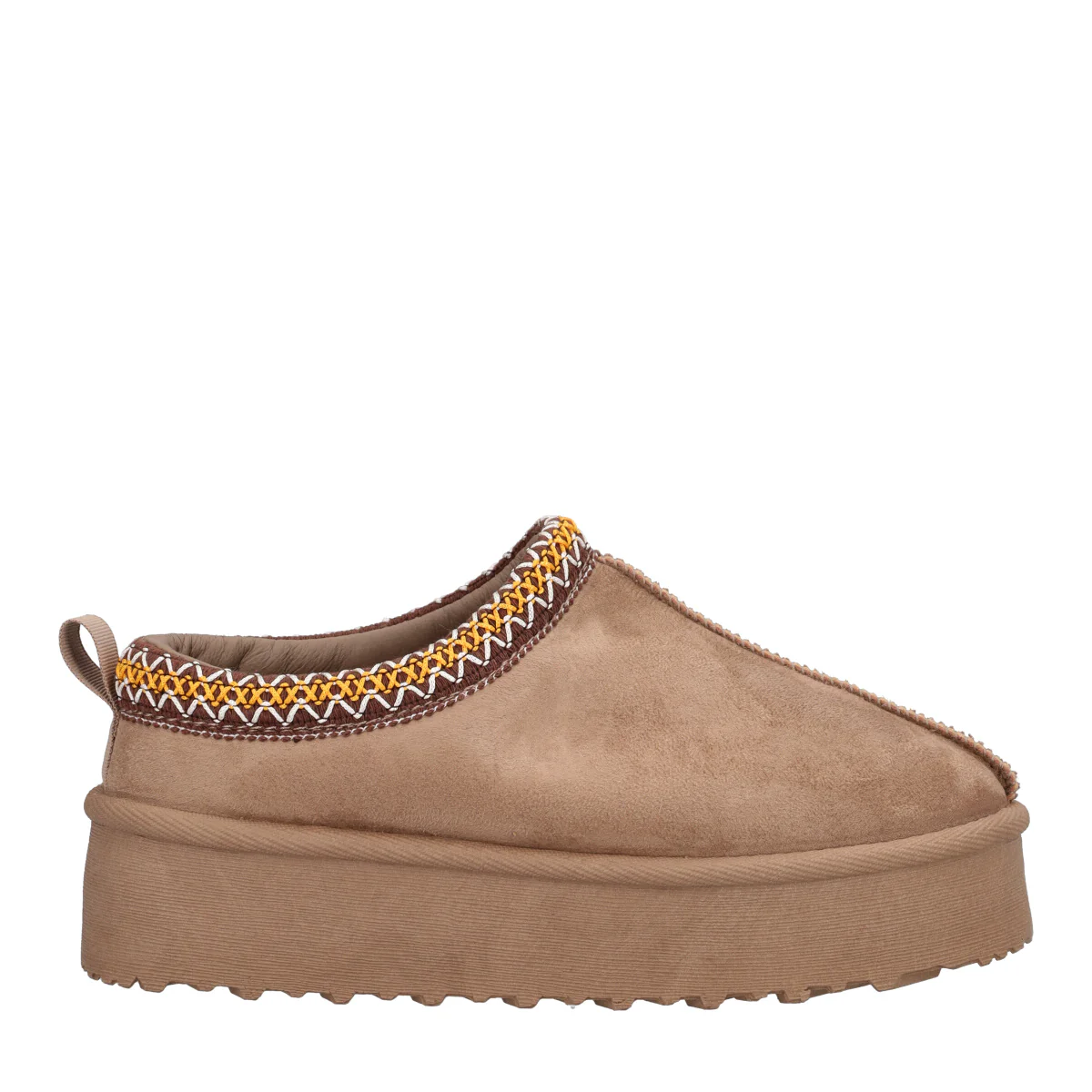 Sabot con platform Donna khaki