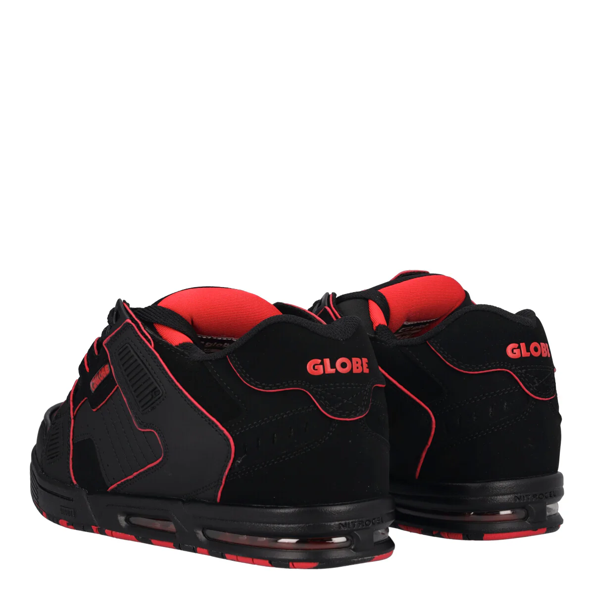 SABRE Sneakers Uomo Nere e Rosse - Image 4