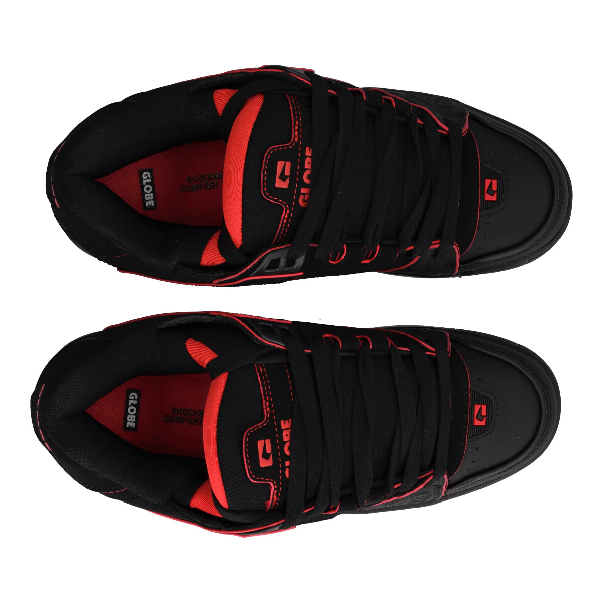 SABRE Sneakers Uomo Nere e Rosse - Image 5