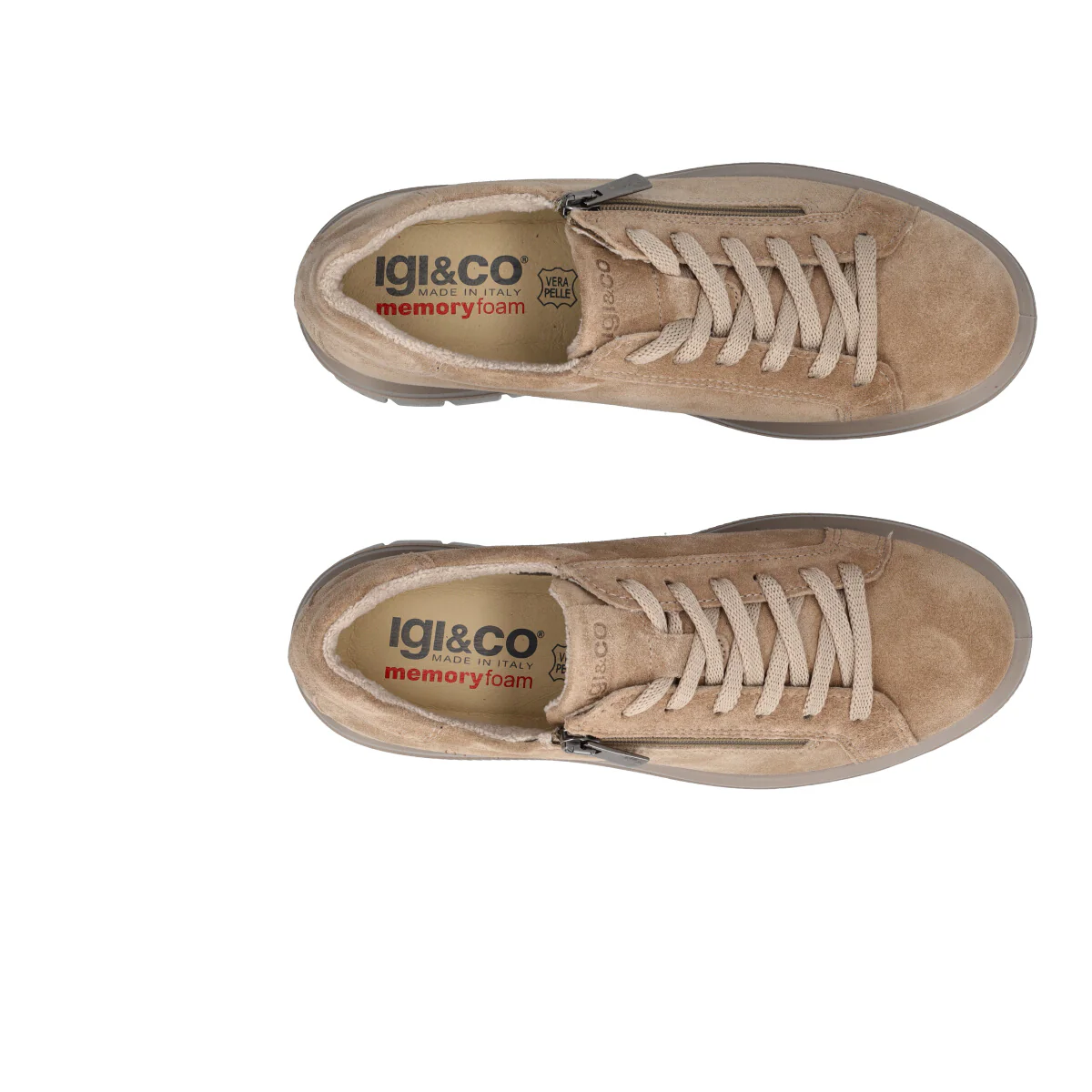 SAMANTHA Sneakers Donna Beige - Image 5