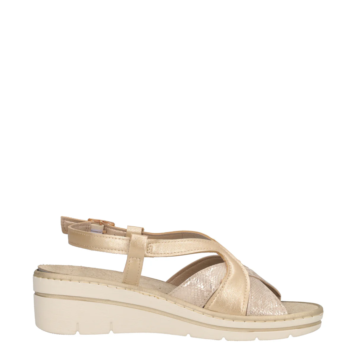 Sandali Comfort Donna Oro - Image 2