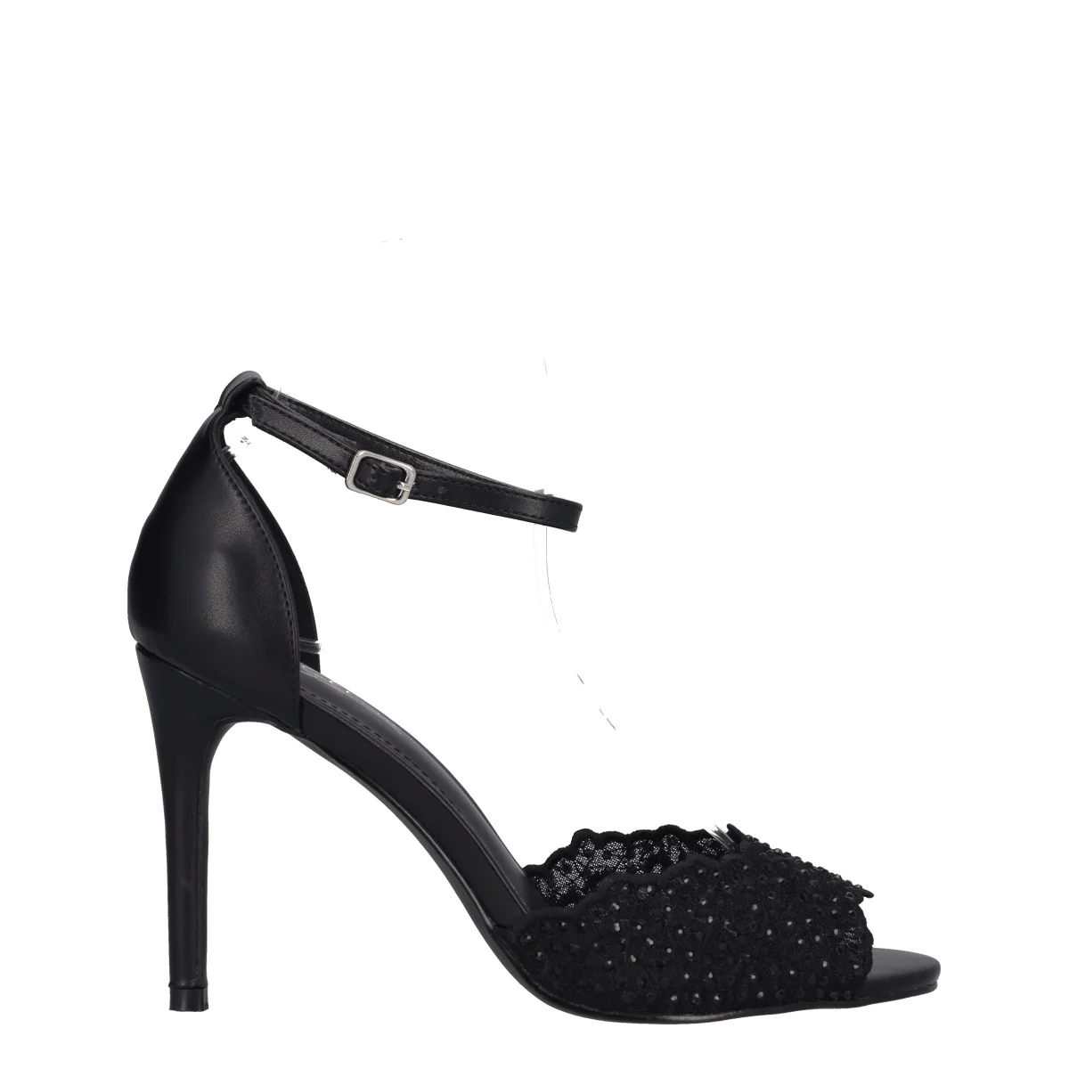 Sandali con tacco 10 Donna Neri
