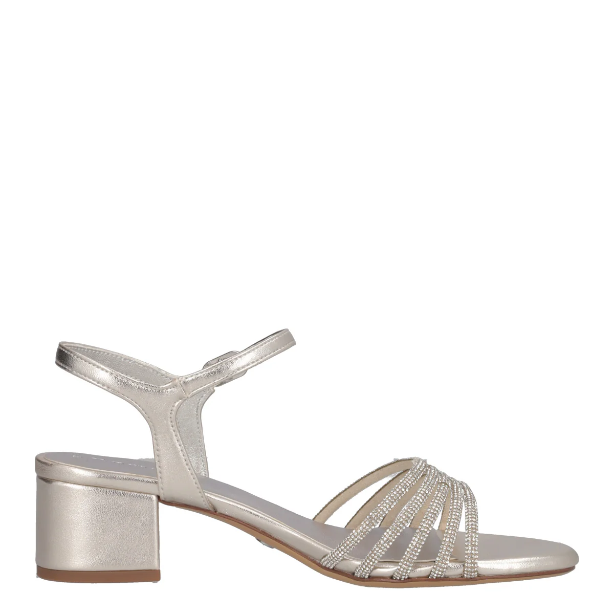 Sandali con Tacco Donna Argento - Image 2
