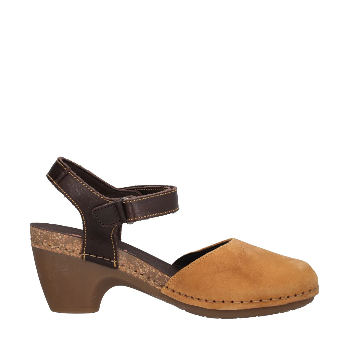 Sandali con Tacco Donna Beige - Image 2