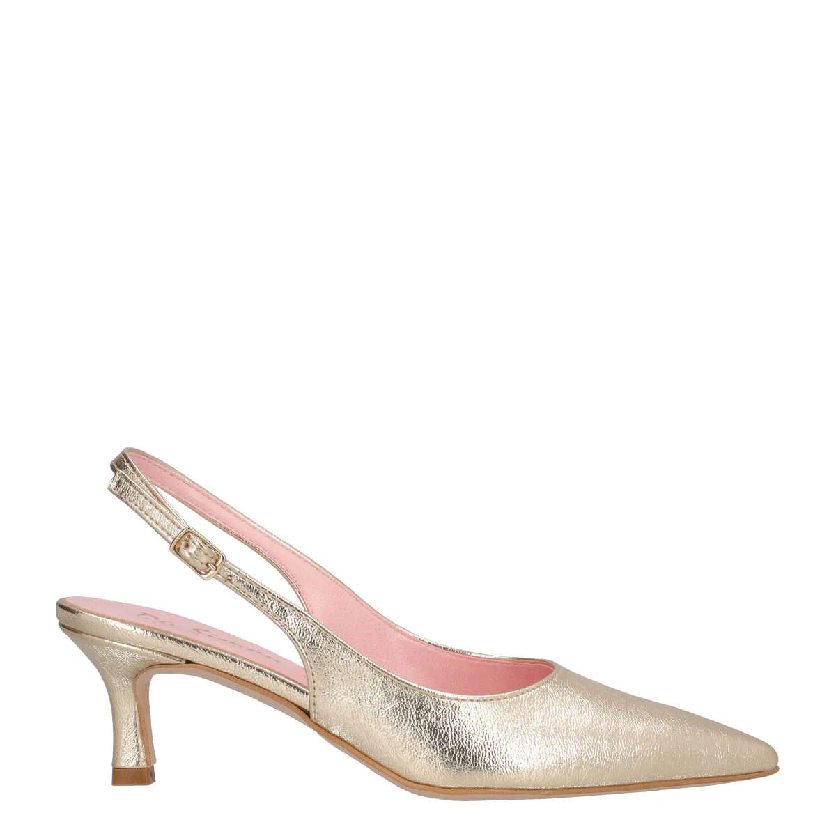 Sandali con Tacco Donna Oro