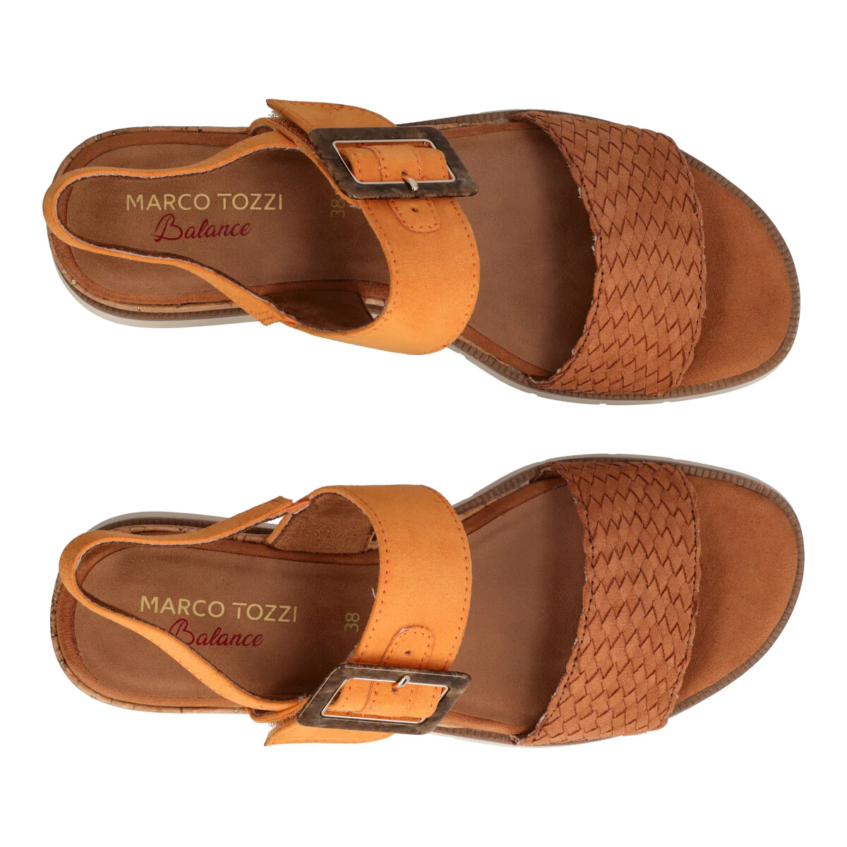 Sandali Donna Beige e Arancione - Image 5