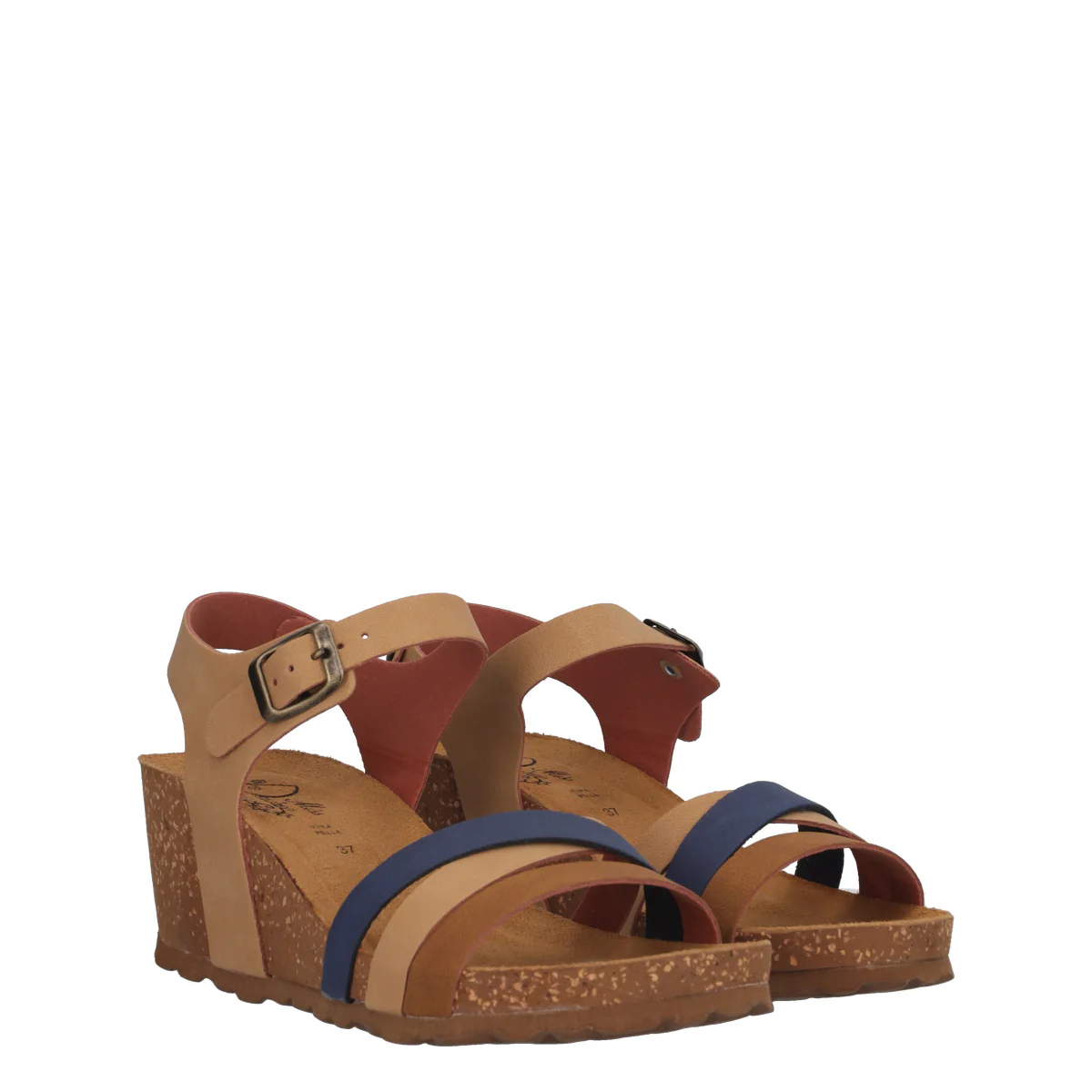 Sandali Donna Beige e Blu - Image 3