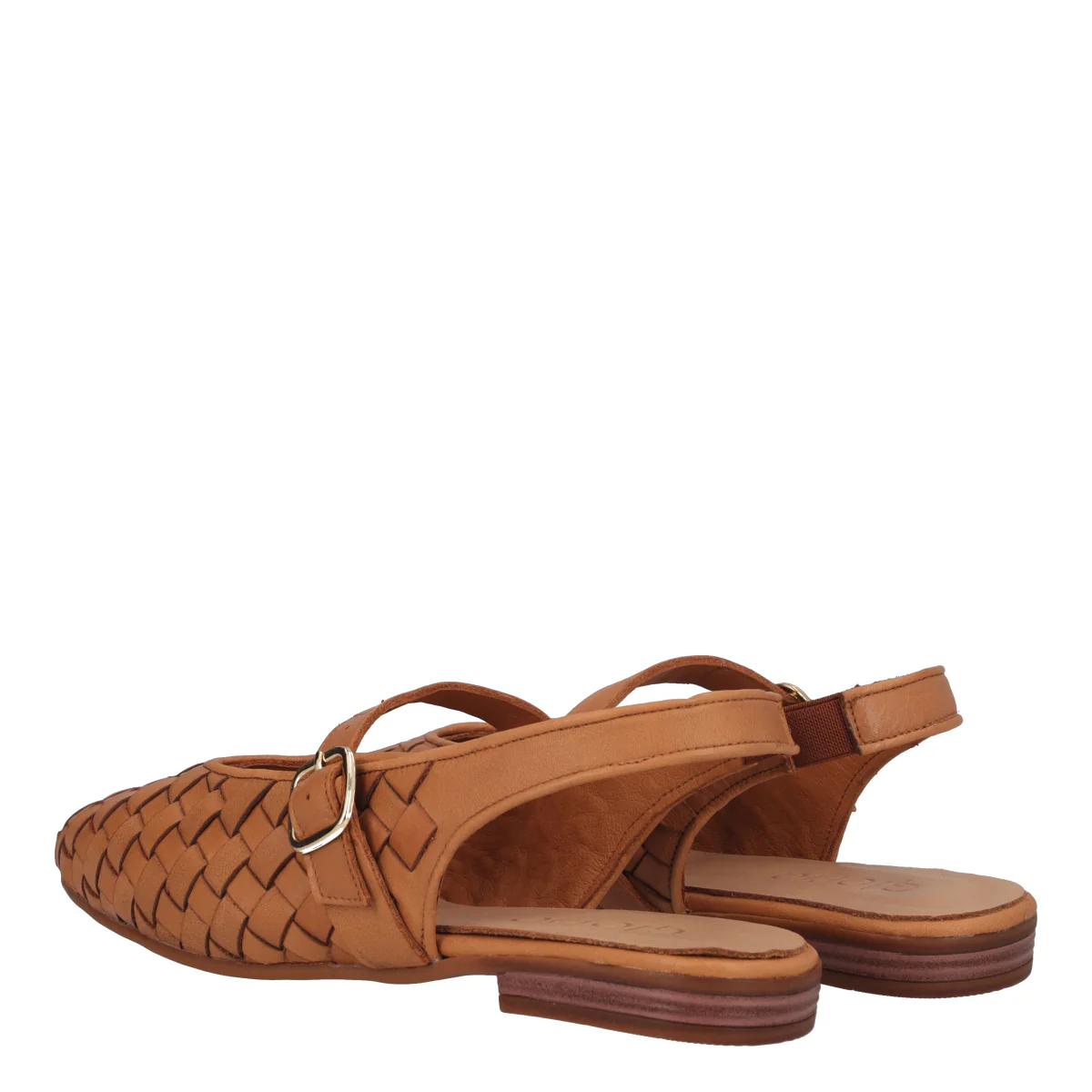 Sandali Donna Camel in Pelle - Image 4