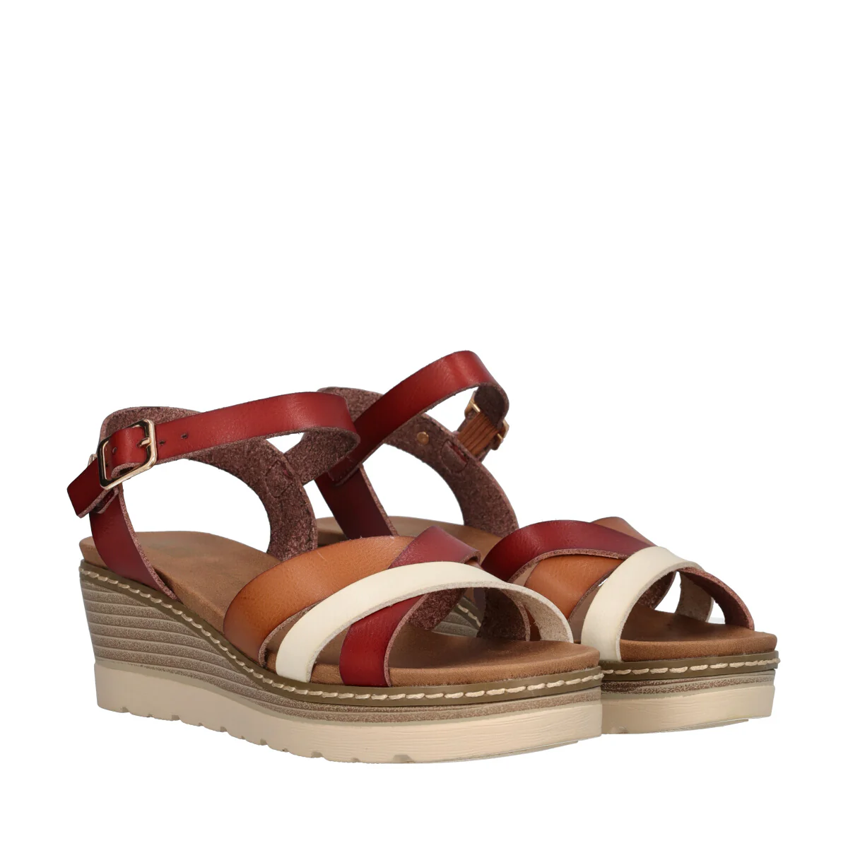 Sandali Donna Camel - Image 3
