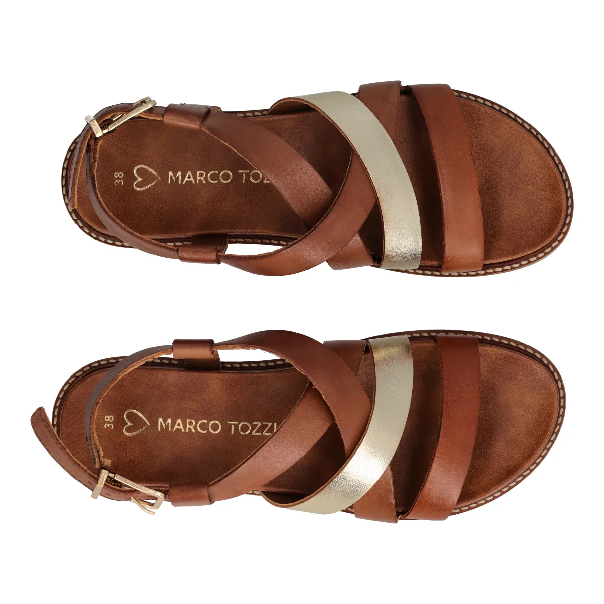 Sandali Donna Cognac - Image 5