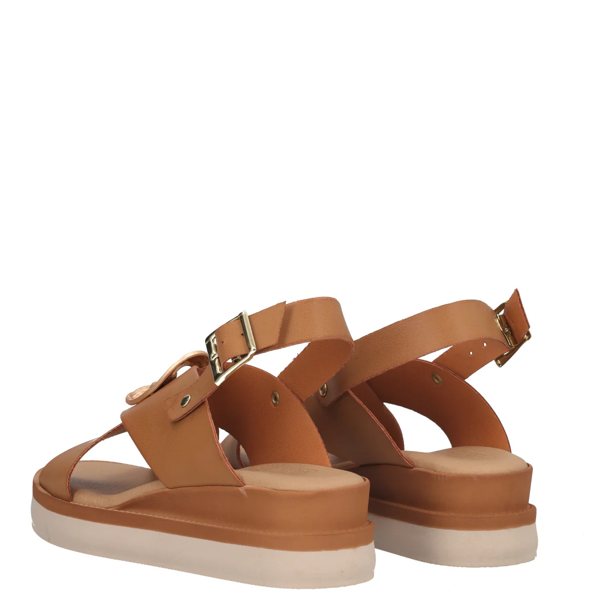Sandali Donna Color Cuoio - Image 4