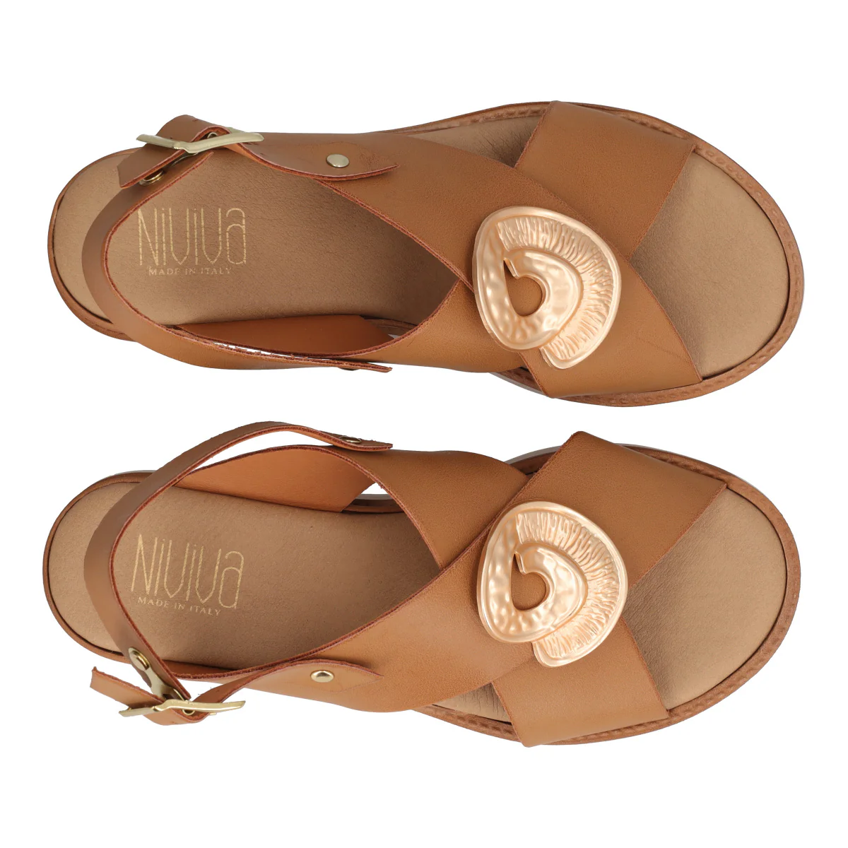 Sandali Donna Color Cuoio - Image 5