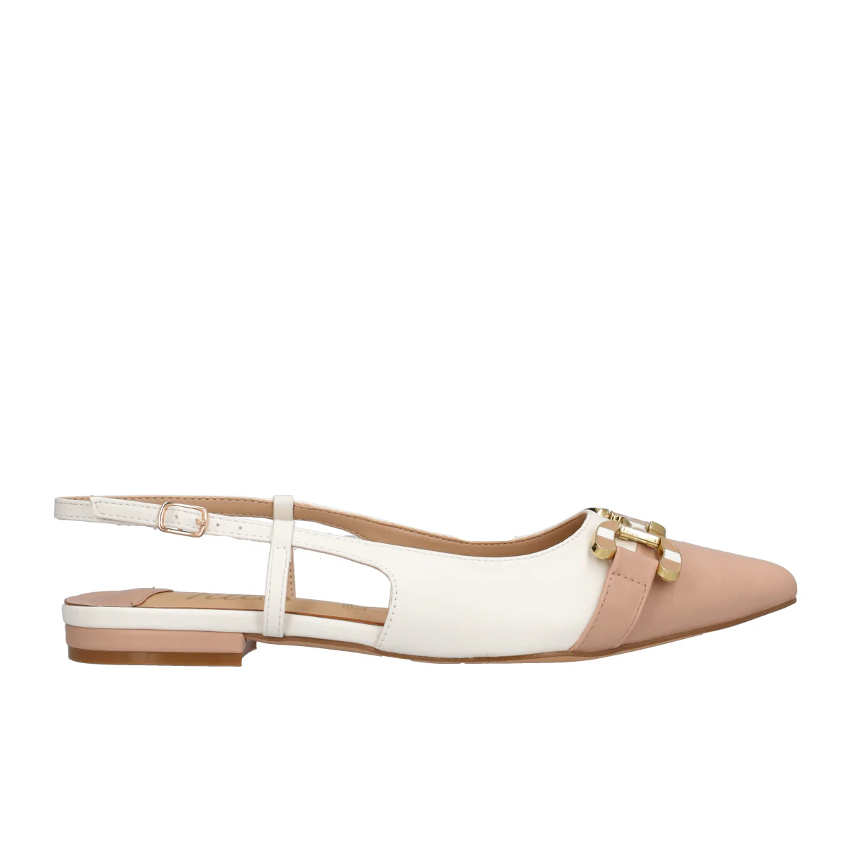 Sandali Donna Nude&White