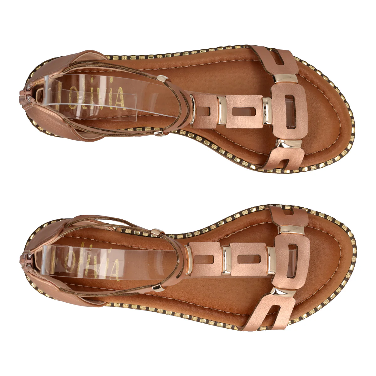 Sandali Donna Oro Rosa - Image 5