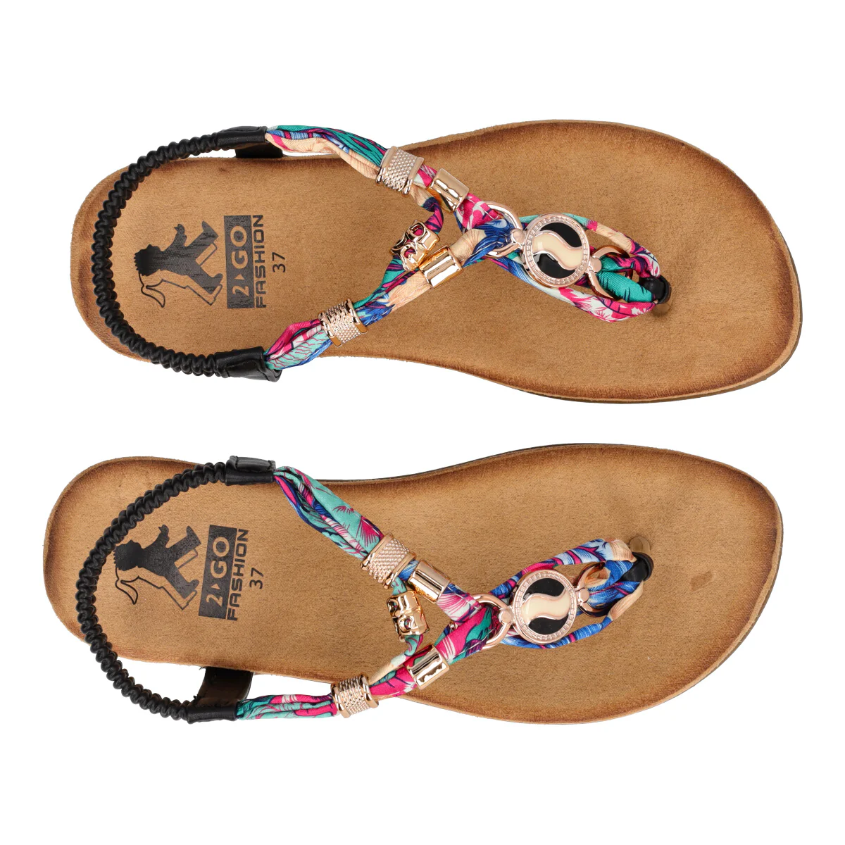 Sandali Infradito Donna Multicolor - Image 5