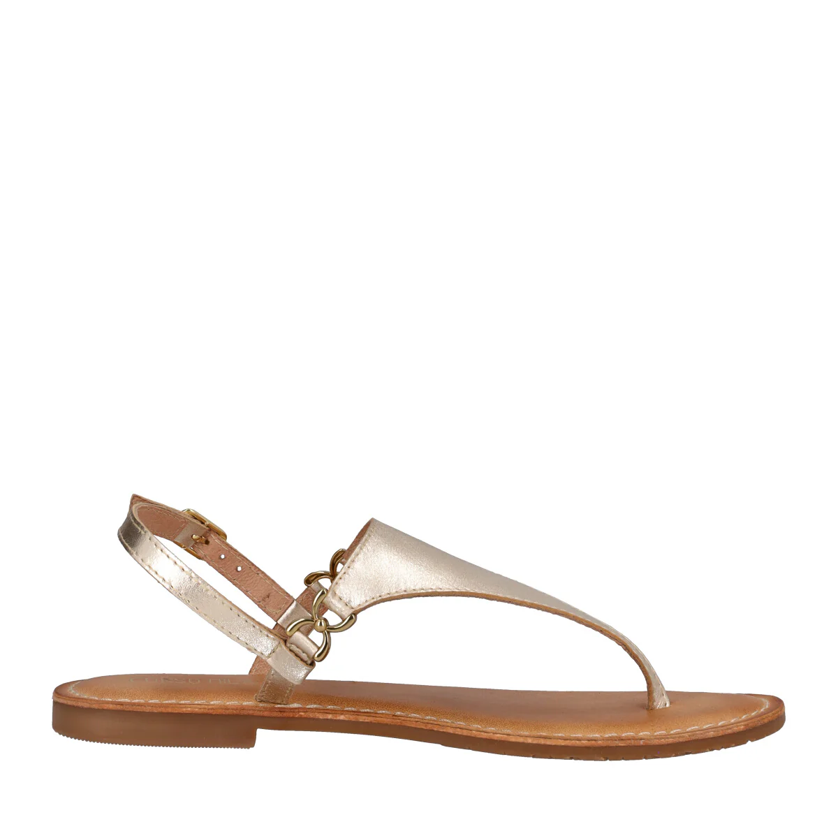 Sandali Infradito Donna Oro - Image 2