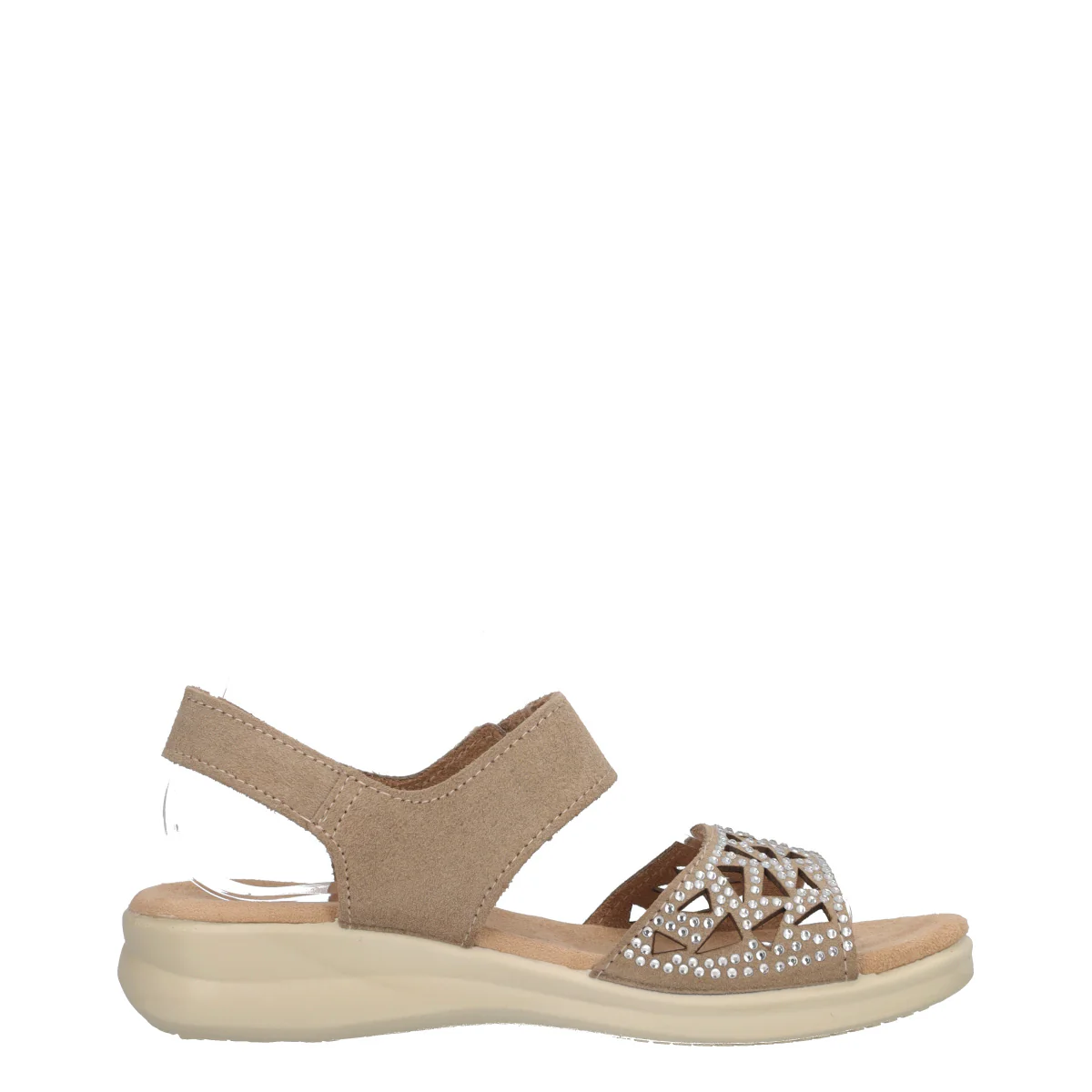 Sandalo Comfort Donna Beige - Image 2
