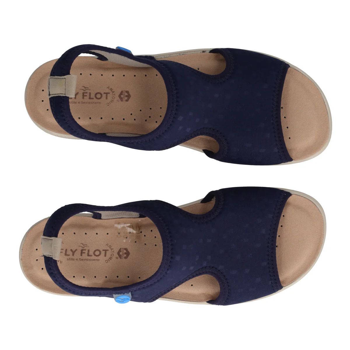 Sandalo Comfort Donna Blu - Image 5