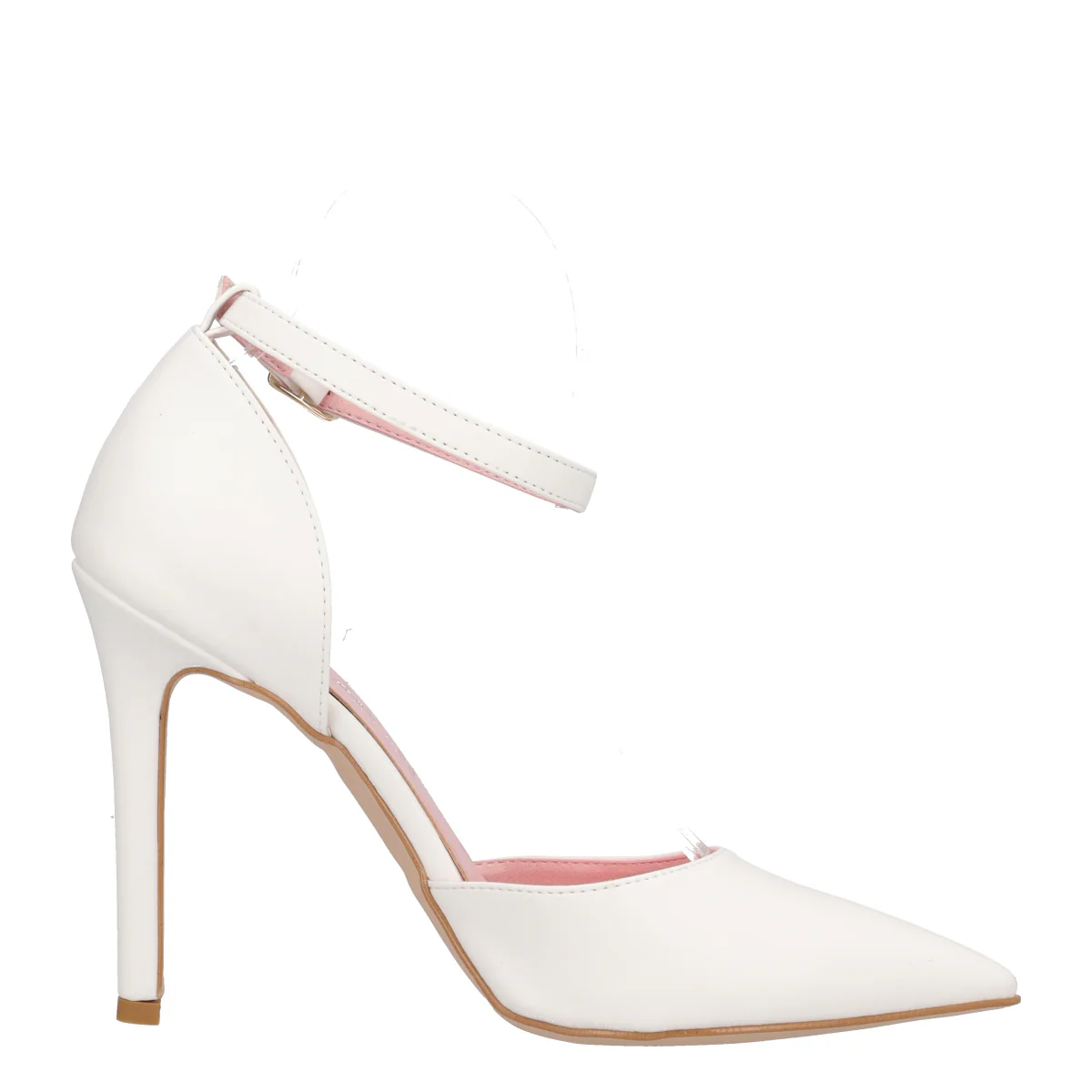 Sandalo con Tacco Donna Bianco - Image 2