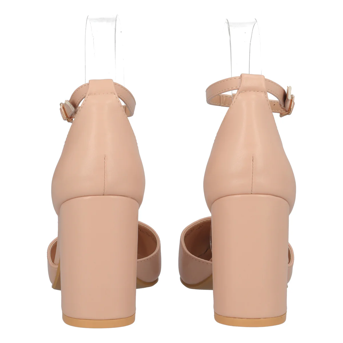 Sandalo con Tacco Donna Nude - Image 5