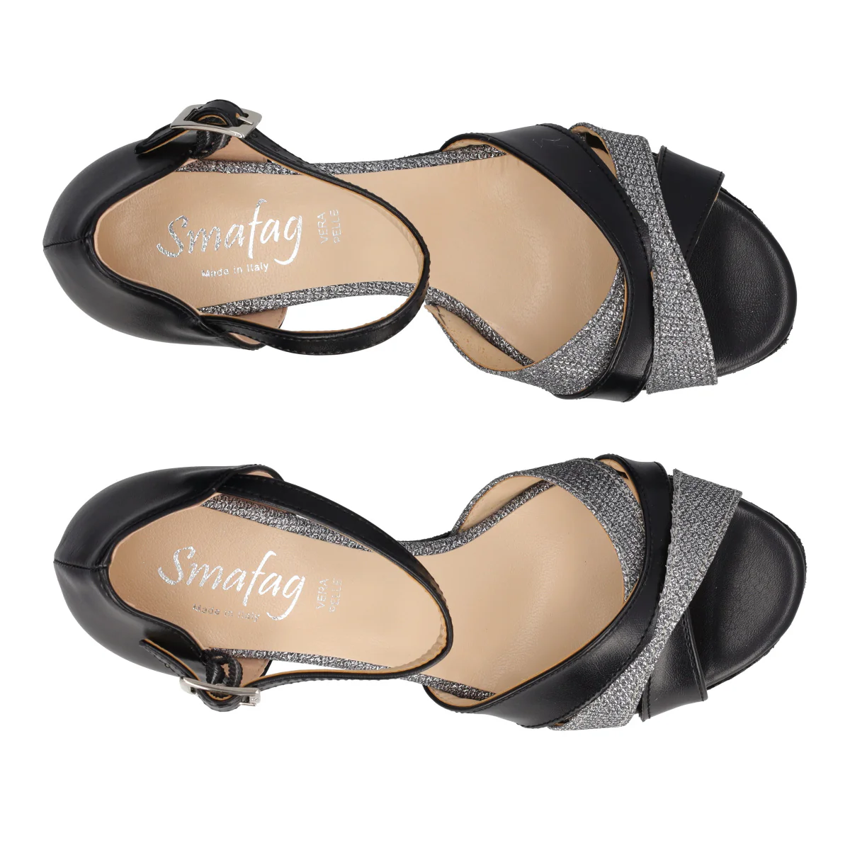 Scarpe da Ballo Donna Nere tacco 4 cm - Image 5