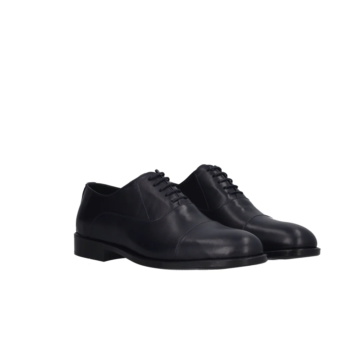 Scarpe Eleganti Uomo Blu in pelle - Image 3