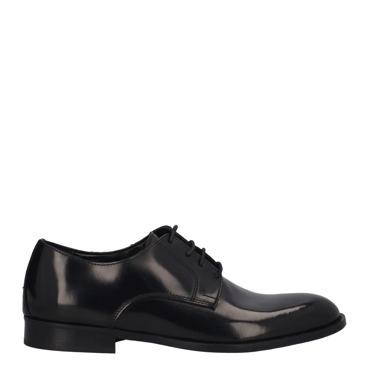 Scarpe Eleganti Uomo Nere in Pelle Lucida